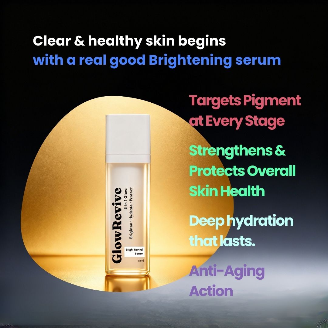 Bright Revival Serum for Brightening Hydration and Skin Protection 30ml