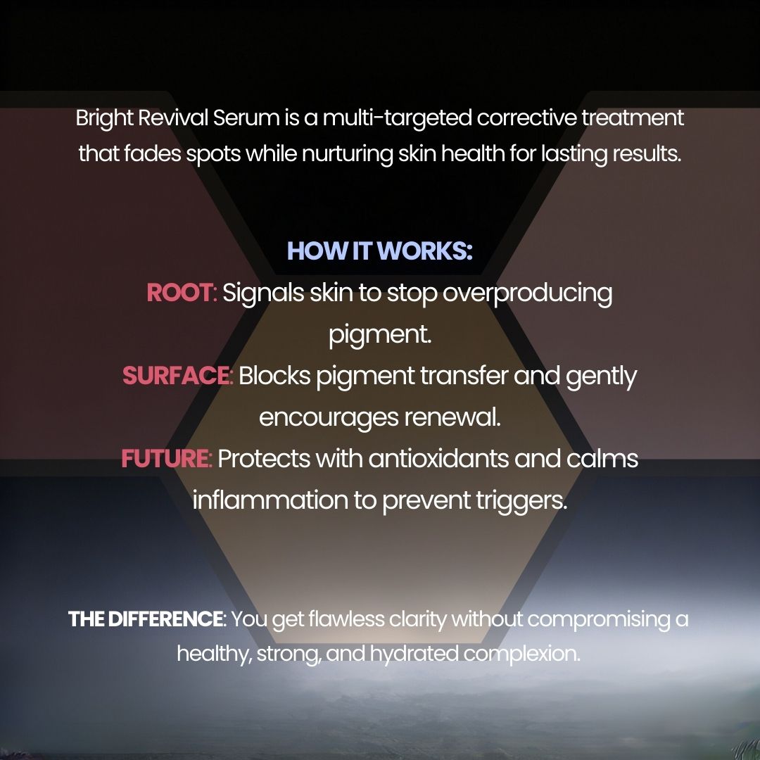 Bright Revival Serum for Brightening Hydration and Skin Protection 30ml