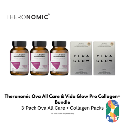 Bundle Sales Theronomic Ova All Care 3 Packs with VG Pro Collagen 2 Packs Free