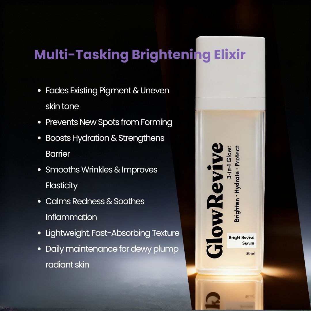 Bright Revival Serum for Brightening Hydration and Skin Protection 30ml