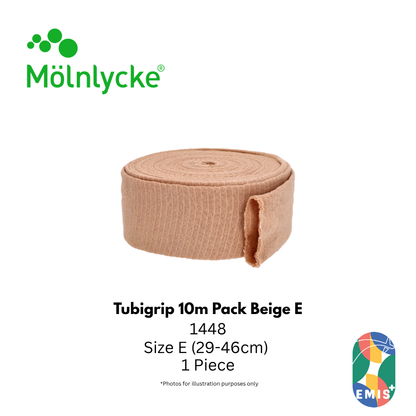 Molnlycke Tubigrip 10M Roll Beige E Size 1S 1448