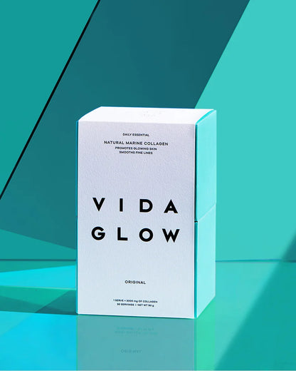 Vida Glow Natural Marine Collagen 30 sachets*3 packs Free Marine Collagen*6 sachets