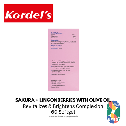 KORDEL’S SAKURA + LINGONBERRIES WITH OLIVE OIL