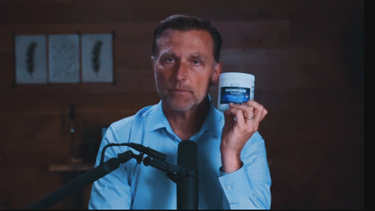 Dr. Berg Magnesium Glycinate Powder - Raspberry Lemon Flavor - 50 Servings for Relaxation & Sleep Support