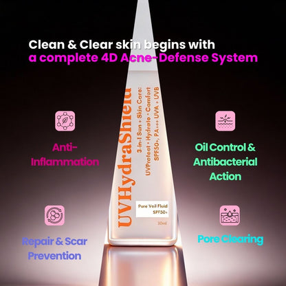 Blemish Relief Serum for Skin Clarifying Soothing and Tone Balancing 30ml