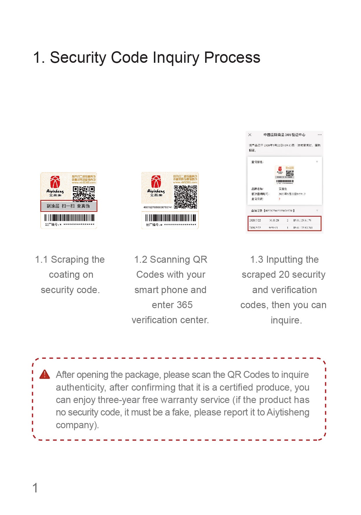 Multifunctional Warm Feet Appliance official English manual page 3