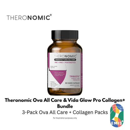 Bundle Sales Theronomic Ova All Care 3 Packs with VG Pro Collagen 2 Packs Free