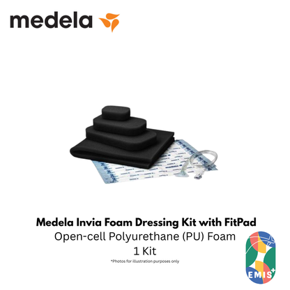Medela Invia Foam Dressing Kit with FitPad
