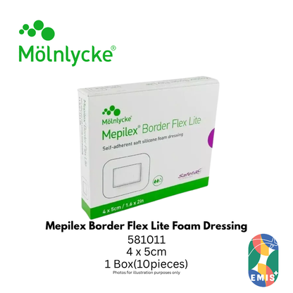 Mepilex Border Flex Lite Foam Dressing 4 x 5cm