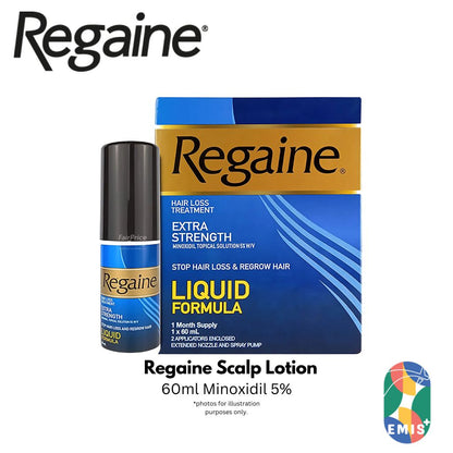 Regaine 5% Minoxidil Topical Solution 60ml | Hair Growth Cycle Education | EMIS+