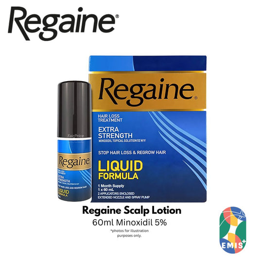Regaine 5% Minoxidil Topical Solution 60ml | Hair Growth Cycle Education | EMIS+