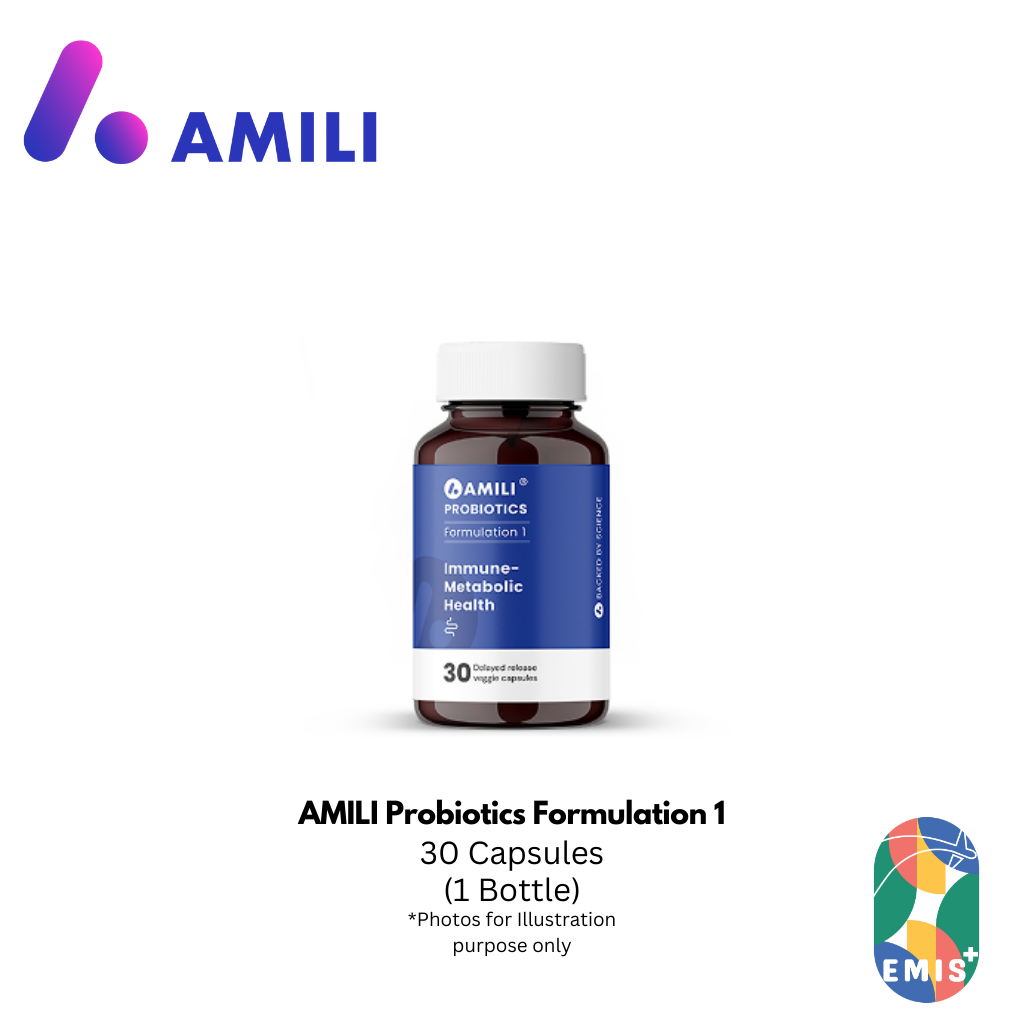AMILI Probiotics Formulation 1 for Immune and Gut Health Support