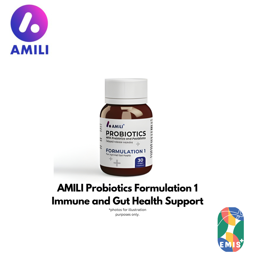 AMILI Probiotics Formulation 1 Immune and Gut Health Support