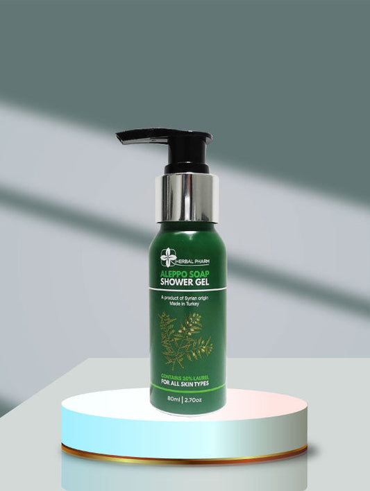 Herbal Pharm Aleppo Soap Shower Gel 80ml - Herbal Pharm Singapore