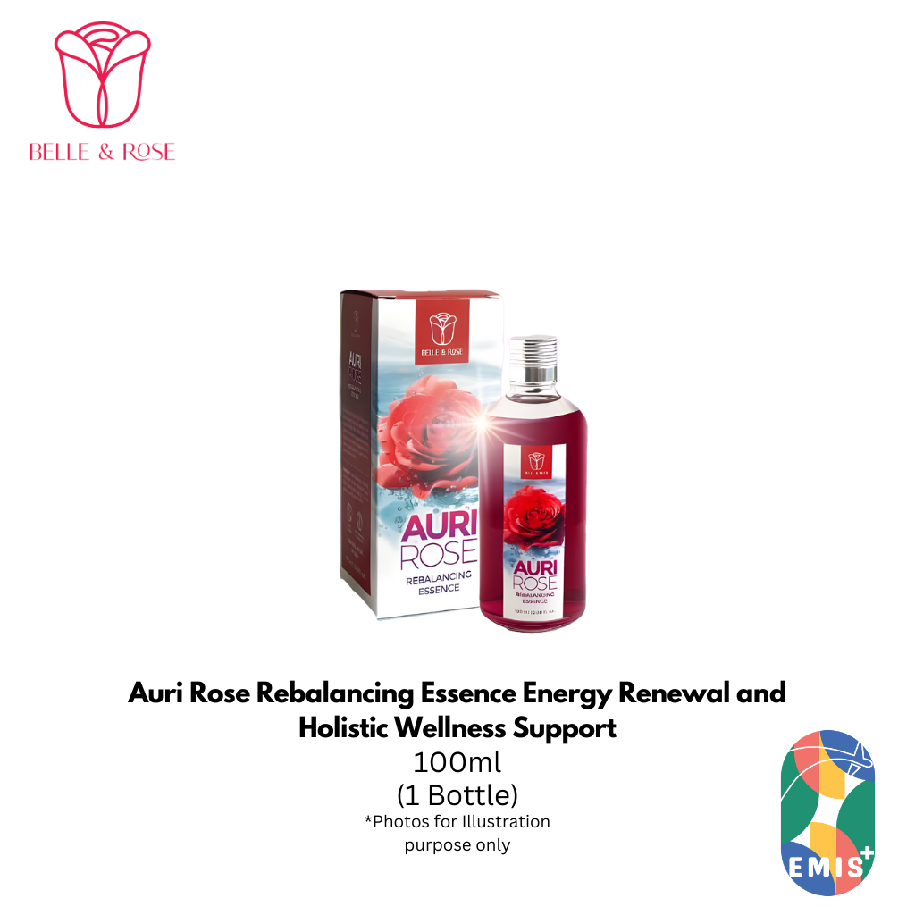 Belle and Rose Auri Rose Rebalancing Essence Energy Renewal and Holistic Wellness Support