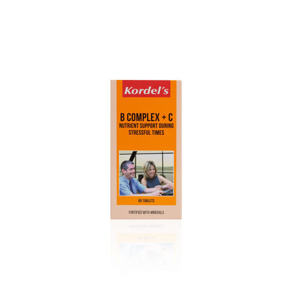 KORDEL’S B COMPLEX + C NUTRIENT SUPPORT DURING STRESSFUL TIMES