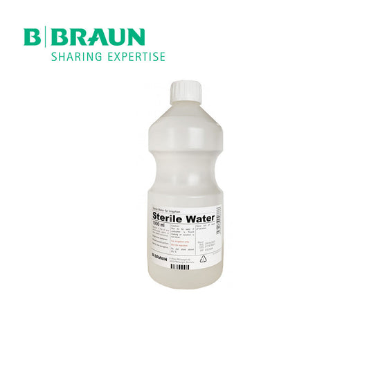 B.Braun Sterile Water for Irrigation 1000ml - High-Quality & Ready to Use