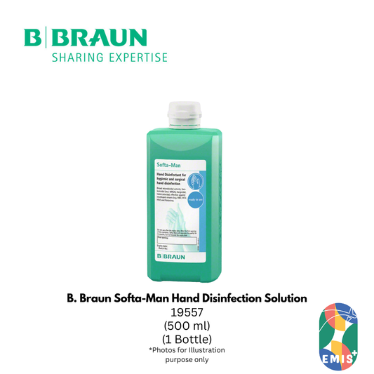 B Braun Softa Man Hand Disinfection Solution 500ml