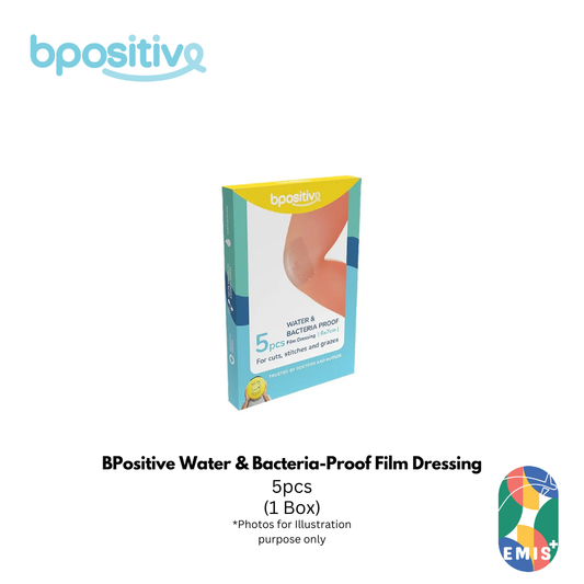 BPositive Water & Bacteria-Proof Film Dressing (6 x 7cm)