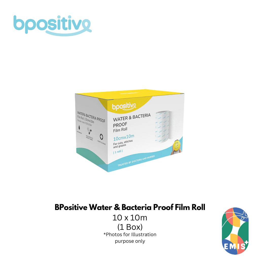 BPositive Water & Bacteria Proof Film Roll 10 x 10m
