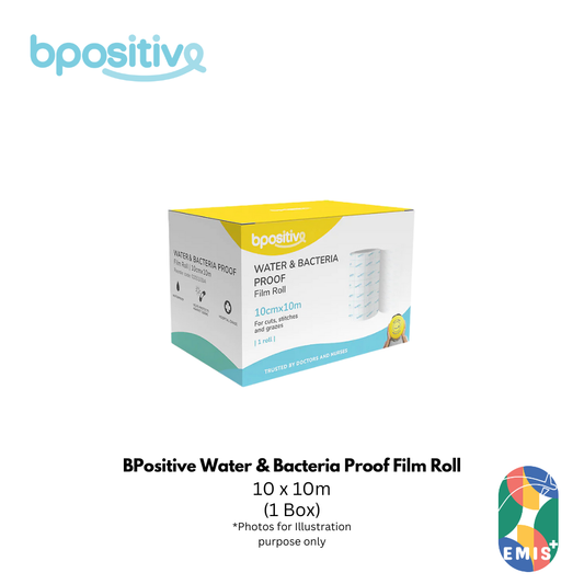 BPositive Water & Bacteria Proof Film Roll 10 x 10m