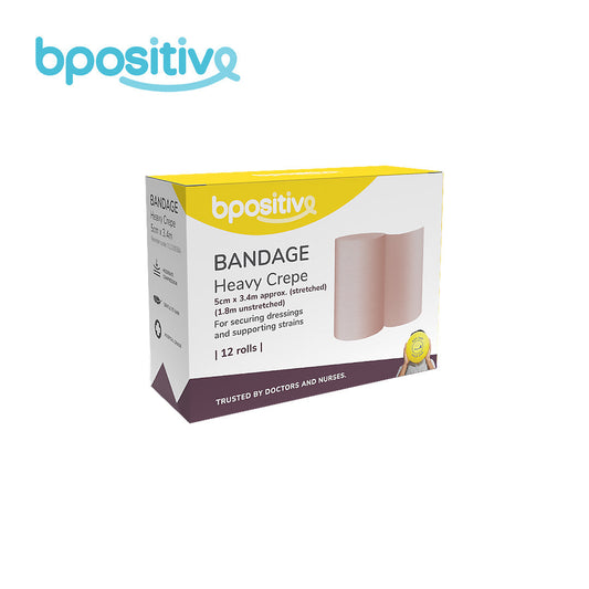 BPositive Bandage (Heavy Crepe) 5cm x 1.8m