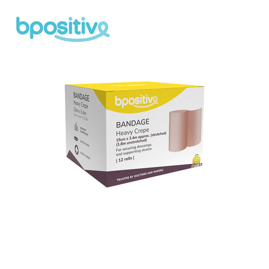 BPositive Bandage (Heavy Crepe) 15cm x 1.8m