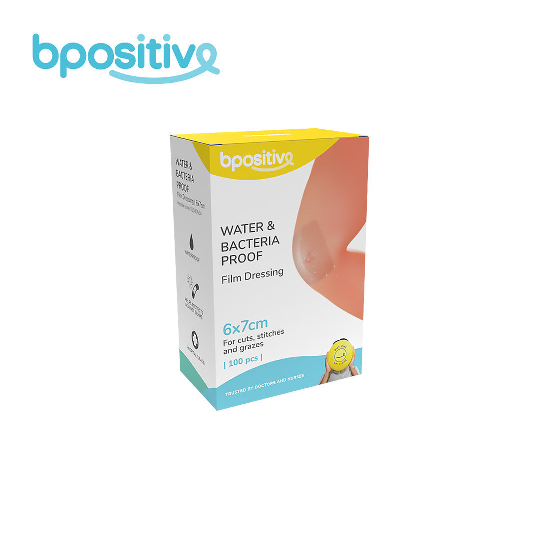 BPositive Water & Bacteria-Proof Film Dressing (6 x 7cm)