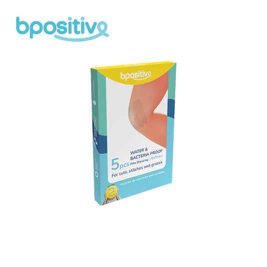 BPositive Water & Bacteria-Proof Film Dressing (6 x 7cm)