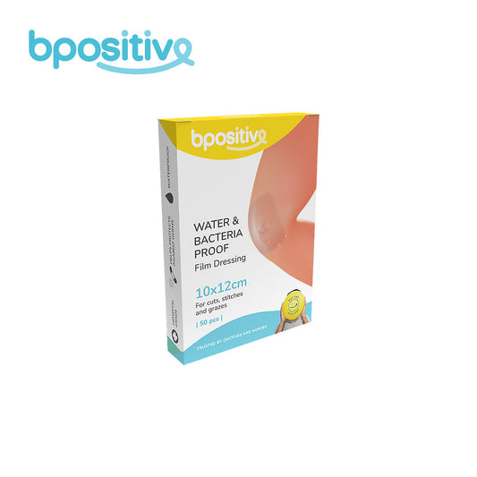 BPositive Water & Bacteria-Proof Film Dressing (10 x 12cm)