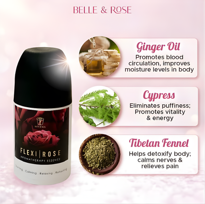 Belle and Rose Flexi Rose Aromatherapy Essence for Bone and Joint Support
