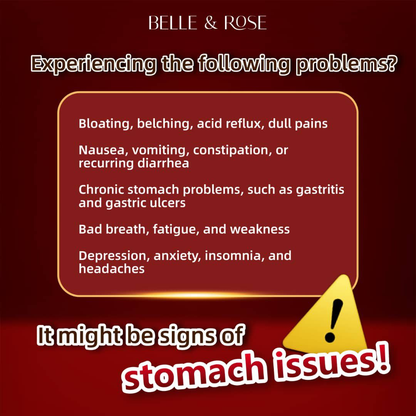 Belle and Rose Therabalm Natural Aromatherapy Balm for Stomach Comfort and Body Relaxation