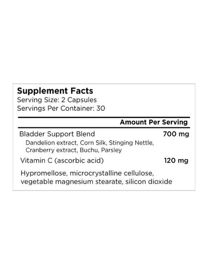 Herbal Pharm Bladder Support, 60 V-Capsules