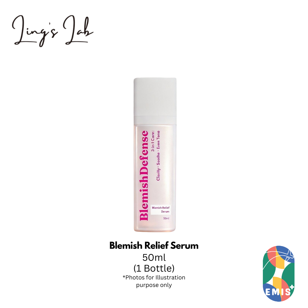 Blemish Relief Serum for Skin Clarifying Soothing and Tone Balancing 30ml