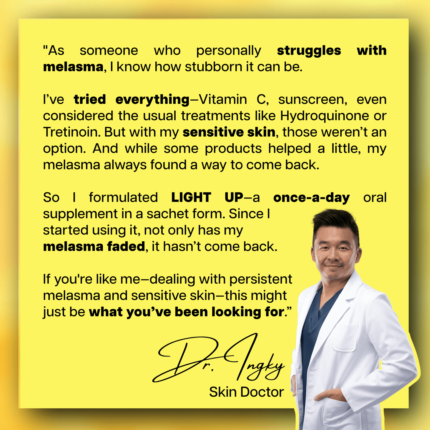 Ventamin Light Up Daily Glow Supplement for Brighter Skin Tone