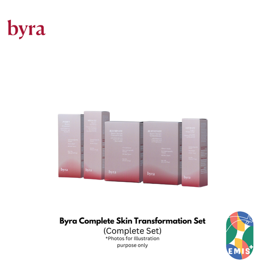 Byra Complete Skin Transformation Set for Cleansing Brightening and Skin Renewal