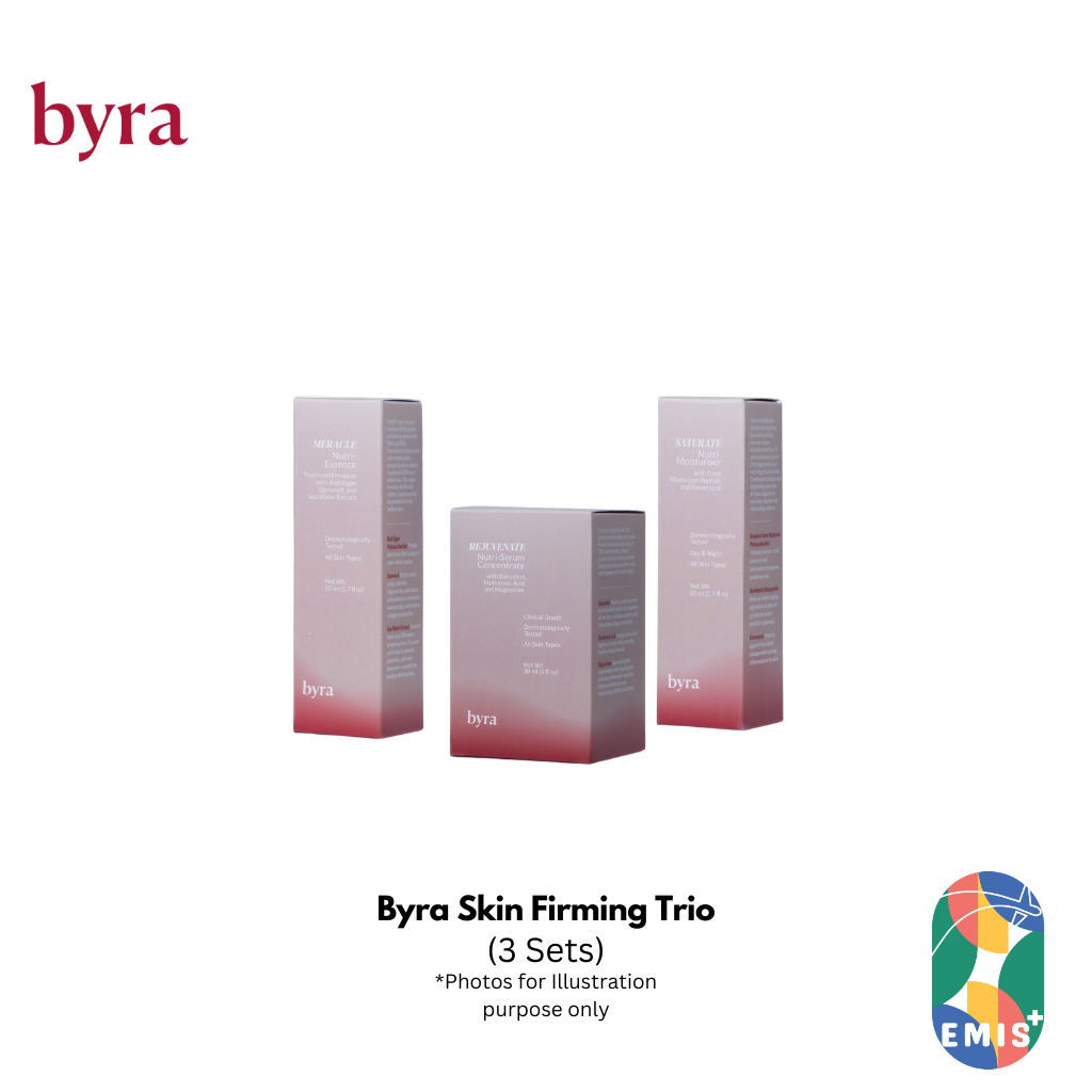Byra Skin Firming Trio for Hydration Collagen Support and Skin Renewal