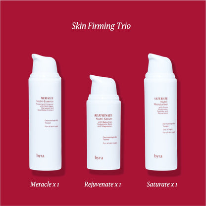 Byra Skin Firming Trio for Hydration Collagen Support and Skin Renewal