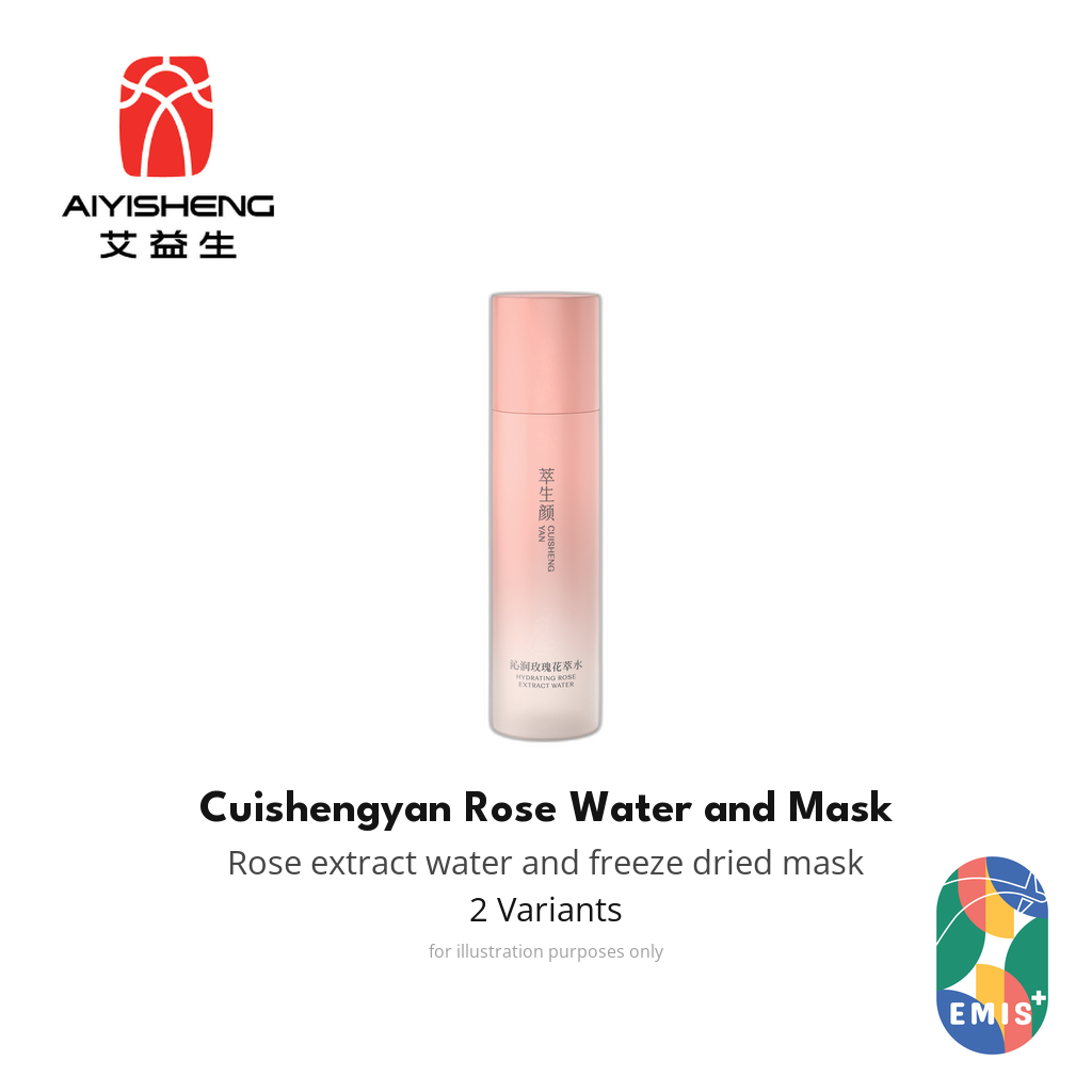 Cuishengyan Rose Water and Mask