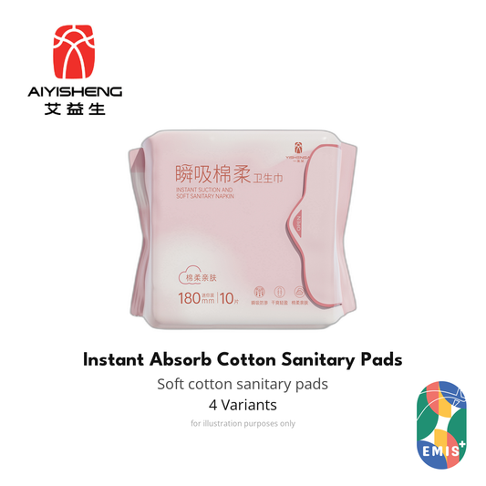 Instant Absorb Cotton Sanitary Pads