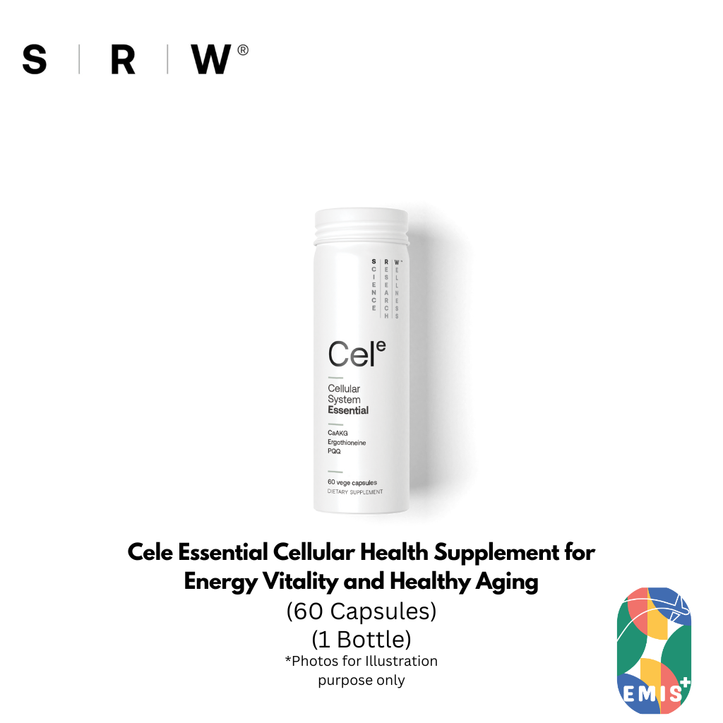 SRW Cele Essential Cellular Health Supplement for Energy Vitality and Healthy Aging