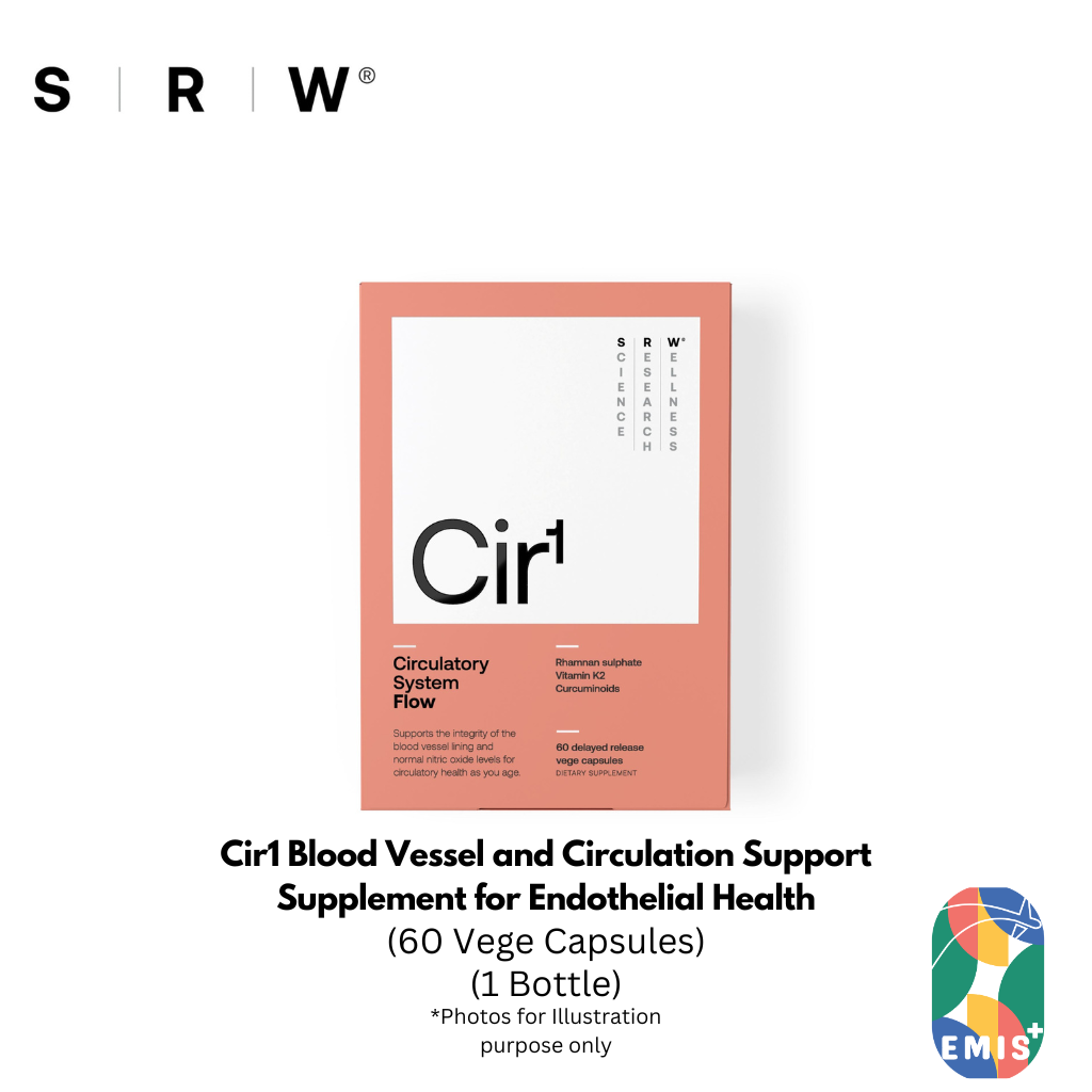 Cir1 Blood Vessel and Circulation Support Supplement for Endothelial Health