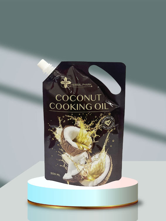 Herbal Pharm Coconut Cooking Oil 500ml - Herbal Pharm Singapore