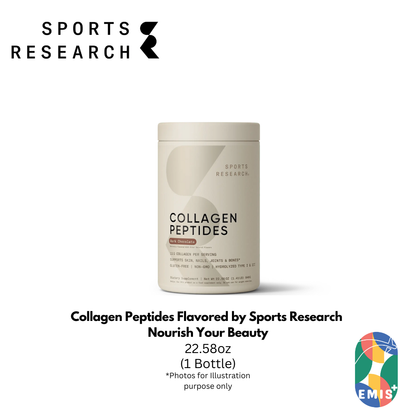 Collagen Peptides – Flavored by Sports Research Nourish Your Beauty. Power Your Strength.