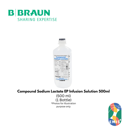 Compound Sodium Lactate EP Infusion Solution 500ml