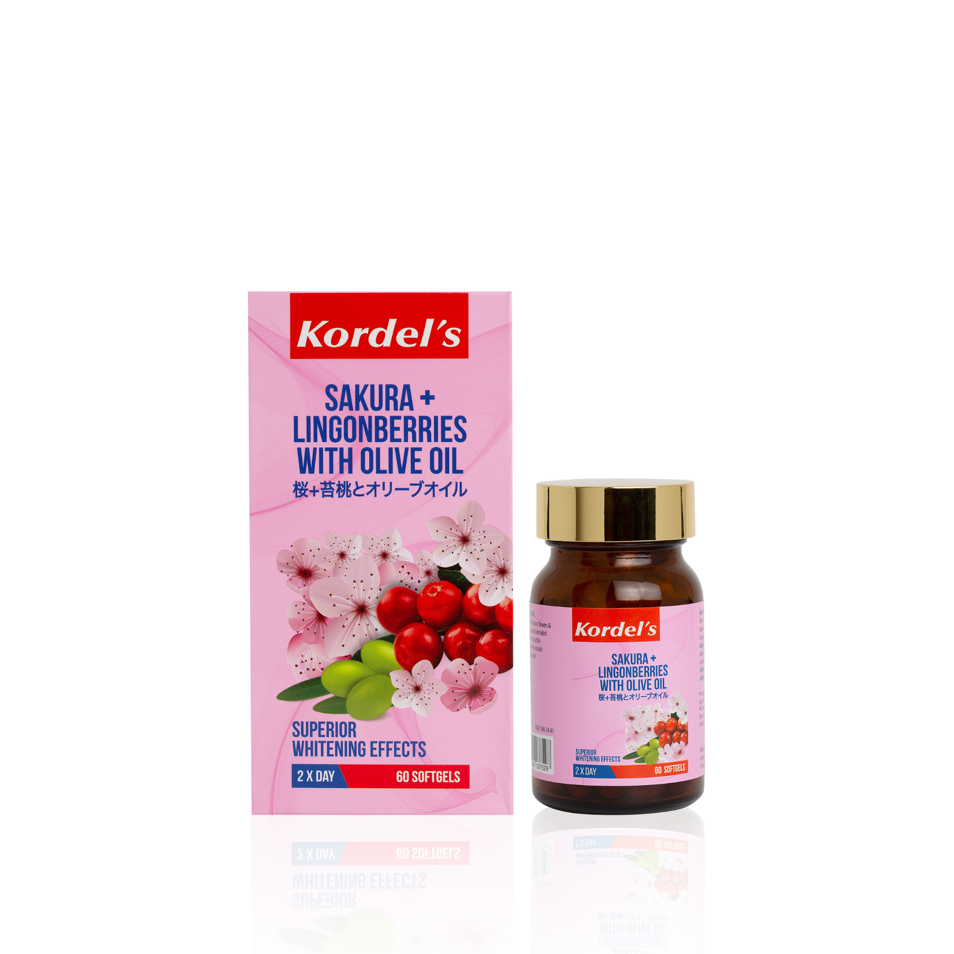 KORDEL’S SAKURA + LINGONBERRIES WITH OLIVE OIL