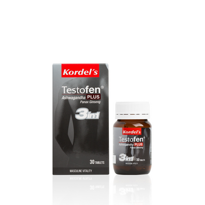 KORDEL’S TESTOFEN® PLUS ASHWAGANDHA AND PANAX GINSENG