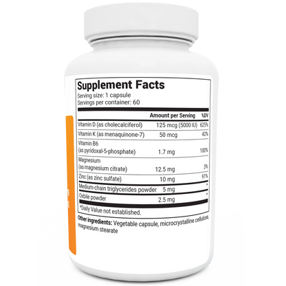 Dr. Berg's D3 & K2 Vitamin: Maximum Strength Support