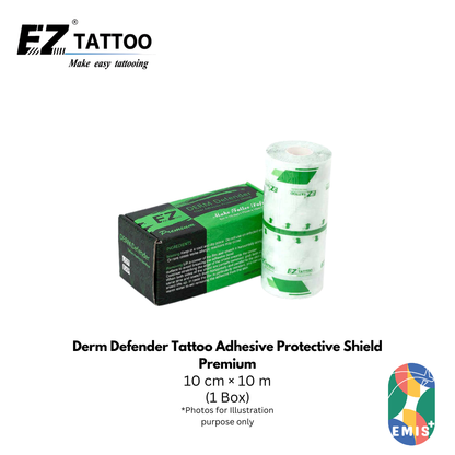 Derm Defender Tattoo Adhesive Protective Shield Premium
