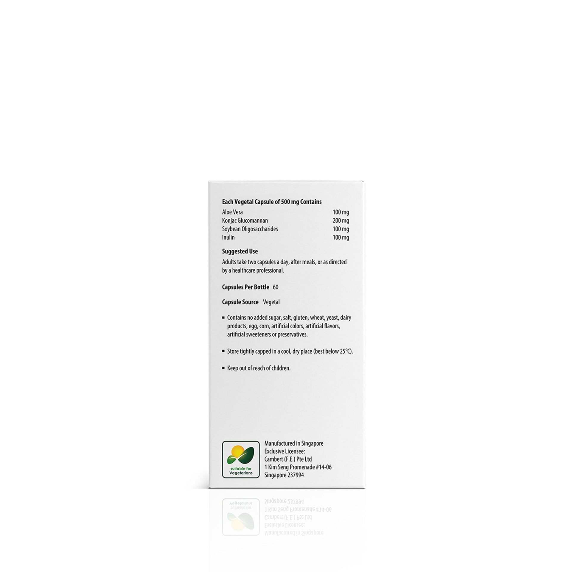 KORDEL’S DETOX CLEANZE ALOE + PREBIOTICS